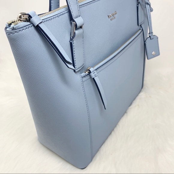 Kate Spade Cameron Pocket Tote Blue Dawn Bag - Picture 2 of 8